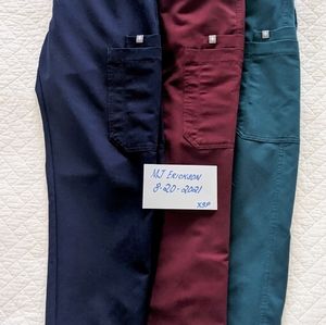 Figs Yolo skinny scrub pants XSP